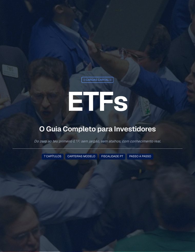 Capa do guia: ETFs, O Guia Completo para Investidores